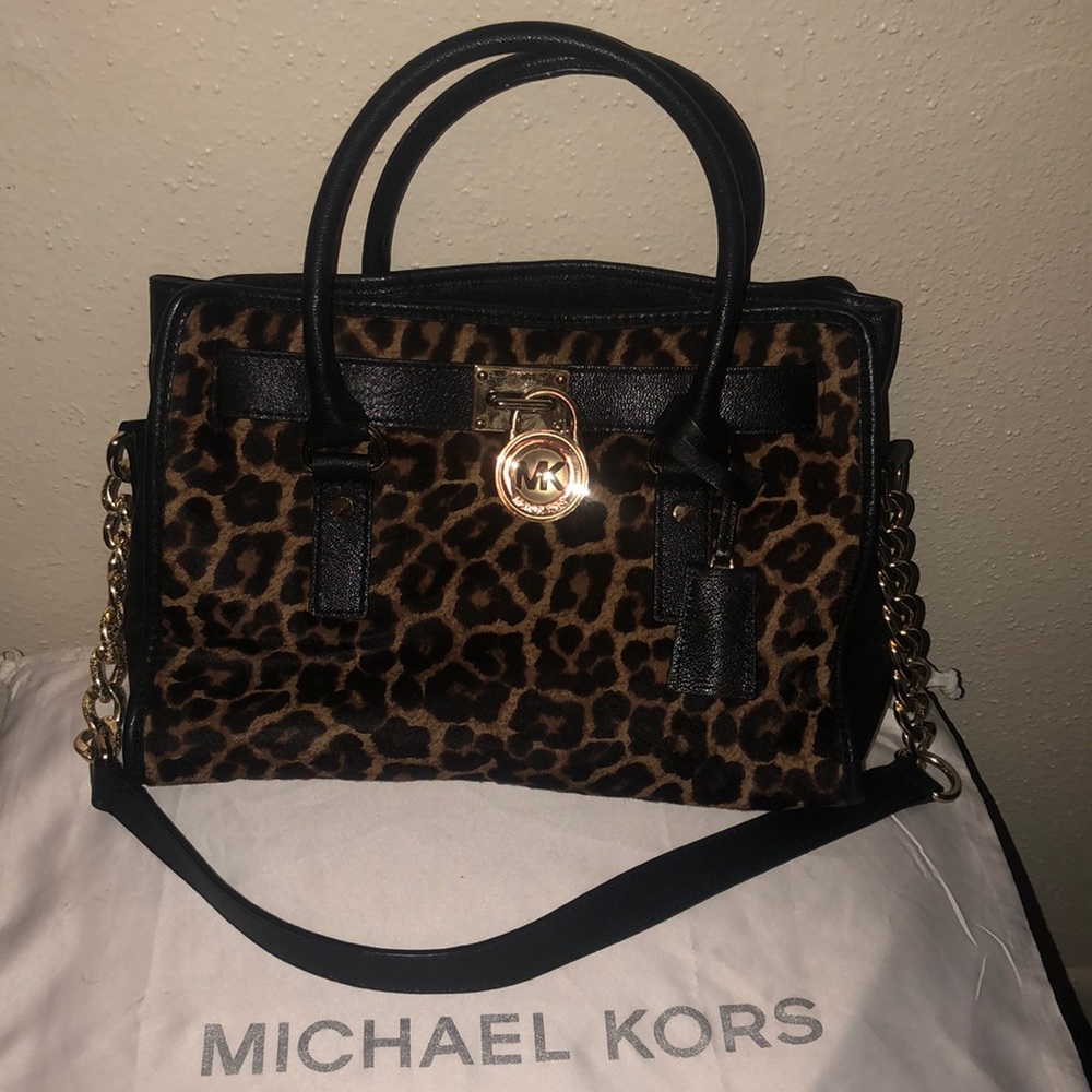 Michael Kors Leopard Haircalf Hamilton